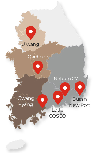 Logistics Network Service Map